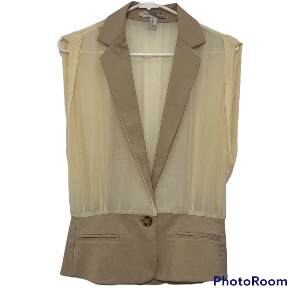 Women’s sheer vest